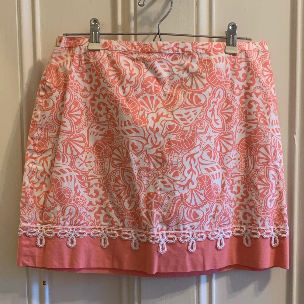 Vineyard vines pink skirt